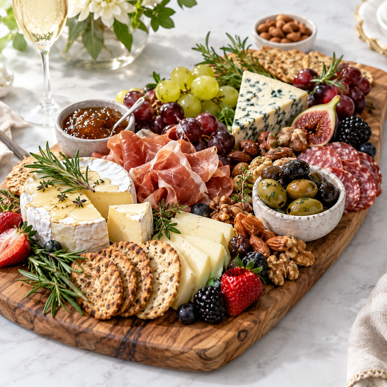 All Aboard charcuterie board